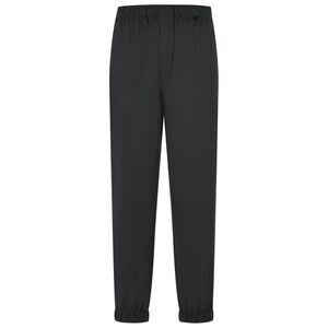 Moncler Technical Trousers In Black Elastic Fabric Men